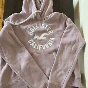 Super soft hollister medium hoodie. Muted lavender color